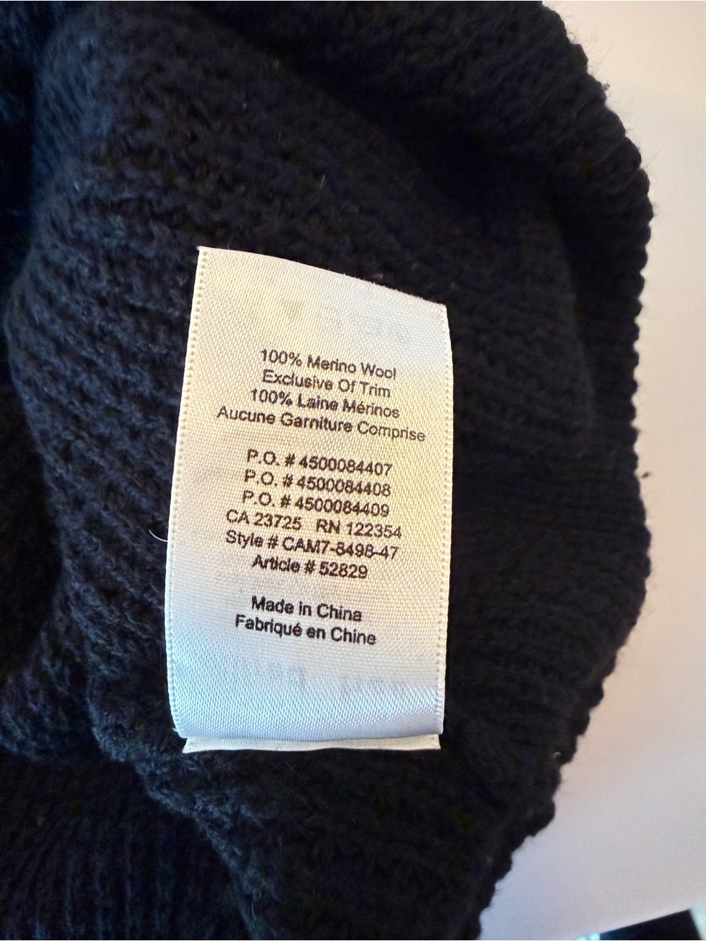 Aritzia Black Chunky Turtleneck Sweater Dress - Picture 7 of 9